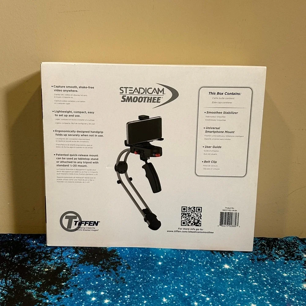 Steadicam Smoothee Universal Smartphone Mount Stabilizer Tiffen SMOOTHEE-UM-NA